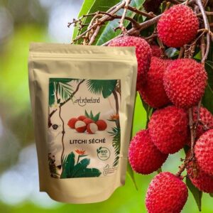 Fruits séchés de litchi de Madagascar