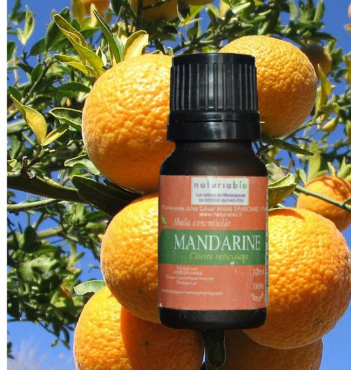 ermada - huile essentielle de mandarine de Madagascar