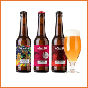 3 Bières Apango®.en 1.– Madagascar – 3 x 33cl