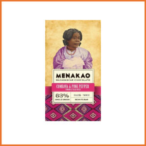 Chocolat Menakao Noir Combava & Pink Pepper